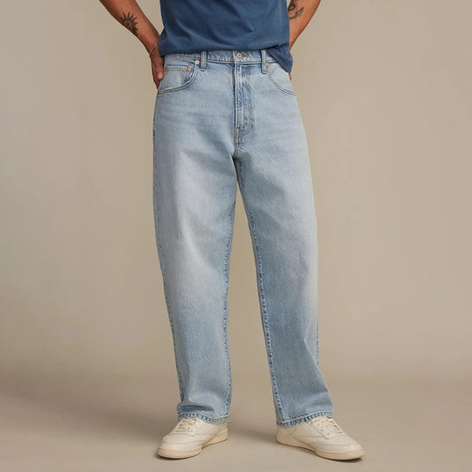 Jean pour homme en délavage bleu clair
