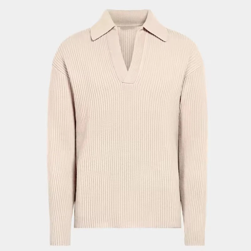 Pull pour homme dans une teinte crème claire